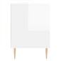 Mobile Porta TV Bianco Lucido 150x30x44,5 cm Legno Multistrato Mobile Porta TV Bianco Lucido 150x30x44,5 cm Legno Multistrato