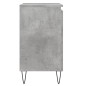 Armadietto da Bagno Grigio Cemento 58x33x60cm Legno Multistrato Armadietto da Bagno Grigio Cemento 58x33x60cm Legno Multistrato