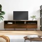 vidaXL Mobile Porta TV Rovere Marrone 150x30x44,5 cm Legno Multistrato vidaXL Mobile Porta TV Rovere Marrone 150x30x44,5 cm Legno Multistrato