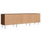 vidaXL Mobile Porta TV Rovere Marrone 150x30x44,5 cm Legno Multistrato vidaXL Mobile Porta TV Rovere Marrone 150x30x44,5 cm Legno Multistrato