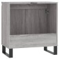 vidaXL Mobile da Bagno Grigio Sonoma 58x33x60 cm in Legno Multistrato