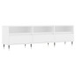 Mobile Porta TV Bianco 150x30x44,5 cm in Legno Multistrato Mobile Porta TV Bianco 150x30x44,5 cm in Legno Multistrato