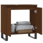 vidaXL Armadietto Bagno Rovere Marrone 58x33x60cm in Legno Multistrato vidaXL Armadietto Bagno Rovere Marrone 58x33x60cm in Legno Multistrato