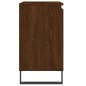 vidaXL Armadietto Bagno Rovere Marrone 58x33x60cm in Legno Multistrato vidaXL Armadietto Bagno Rovere Marrone 58x33x60cm in Legno Multistrato