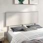 Testiera per Letto Bianca 164x6x82,5 cm Legno Massello di Pino Testiera per Letto Bianca 164x6x82,5 cm Legno Massello di Pino