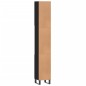 Armadietto da Bagno Nero 30x30x190 cm in Legno Multistrato Armadietto da Bagno Nero 30x30x190 cm in Legno Multistrato
