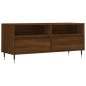 Mobile TV Rovere Marrone 100x34,5x44,5 cm in Legno Multistrato Mobile TV Rovere Marrone 100x34,5x44,5 cm in Legno Multistrato