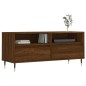 Mobile TV Rovere Marrone 100x34,5x44,5 cm in Legno Multistrato Mobile TV Rovere Marrone 100x34,5x44,5 cm in Legno Multistrato