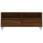 Mobile TV Rovere Marrone 100x34,5x44,5 cm in Legno Multistrato Mobile TV Rovere Marrone 100x34,5x44,5 cm in Legno Multistrato