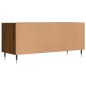 Mobile TV Rovere Marrone 100x34,5x44,5 cm in Legno Multistrato Mobile TV Rovere Marrone 100x34,5x44,5 cm in Legno Multistrato
