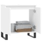 vidaXL Mobile da Bagno Bianco 58x33x60 cm in Legno Multistrato