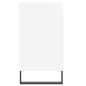 vidaXL Mobile da Bagno Bianco 58x33x60 cm in Legno Multistrato