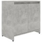 Armadio da Bagno Grigio Cemento 60x33x61 cm in Truciolato Armadio da Bagno Grigio Cemento 60x33x61 cm in Truciolato
