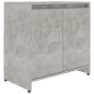Armadio da Bagno Grigio Cemento 60x33x61 cm in Truciolato Armadio da Bagno Grigio Cemento 60x33x61 cm in Truciolato
