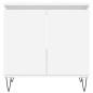 Mobile da Bagno Bianco 58x33x60 cm in Legno Multistrato Mobile da Bagno Bianco 58x33x60 cm in Legno Multistrato