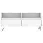 Mobile Porta TV Bianco 100x34,5x44,5 cm in Legno Multistrato Mobile Porta TV Bianco 100x34,5x44,5 cm in Legno Multistrato