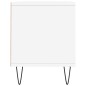 Mobile Porta TV Bianco 100x34,5x44,5 cm in Legno Multistrato Mobile Porta TV Bianco 100x34,5x44,5 cm in Legno Multistrato