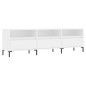 Mobile Porta TV Bianco 150x30x44,5 cm in Legno Multistrato Mobile Porta TV Bianco 150x30x44,5 cm in Legno Multistrato