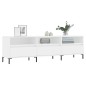 Mobile Porta TV Bianco 150x30x44,5 cm in Legno Multistrato Mobile Porta TV Bianco 150x30x44,5 cm in Legno Multistrato
