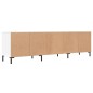 Mobile Porta TV Bianco 150x30x44,5 cm in Legno Multistrato Mobile Porta TV Bianco 150x30x44,5 cm in Legno Multistrato