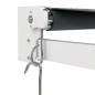 Tenda da Sole Retrattile Antracite 4x3 m in Tessuto e Alluminio Tenda da Sole Retrattile Antracite 4x3 m in Tessuto e Alluminio