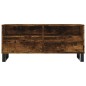 Mobile TV Rovere Fumo 100x34,5x44,5 cm in Legno Multistrato Mobile TV Rovere Fumo 100x34,5x44,5 cm in Legno Multistrato