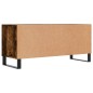 Mobile TV Rovere Fumo 100x34,5x44,5 cm in Legno Multistrato Mobile TV Rovere Fumo 100x34,5x44,5 cm in Legno Multistrato