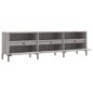 vidaXL Mobile Porta TV Grigio Sonoma 150x30x44,5 cm Legno Multistrato