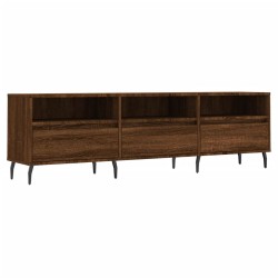Mobile Porta TV Rovere Marrone 150x30x44,5 cm Legno Multistrato