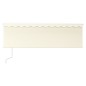 Tenda Retrattile Automatica con Parasole 4,5x3 m Crema Tenda Retrattile Automatica con Parasole 4,5x3 m Crema