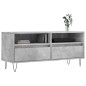 Mobile per TV Grigio Cemento 100x34,5x44,5 cm Legno Multistrato Mobile per TV Grigio Cemento 100x34,5x44,5 cm Legno Multistrato