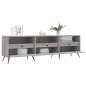 Mobile Porta TV Grigio Sonoma 150x30x44,5 cm Legno Multistrato Mobile Porta TV Grigio Sonoma 150x30x44,5 cm Legno Multistrato