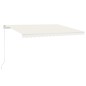 Tenda da Sole Retrattile Automatica 450x300 cm Crema Tenda da Sole Retrattile Automatica 450x300 cm Crema