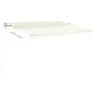 Tenda da Sole Retrattile Automatica 450x300 cm Crema Tenda da Sole Retrattile Automatica 450x300 cm Crema