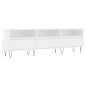 Mobile Porta TV Bianco Lucido 150x30x44,5 cm Legno Multistrato Mobile Porta TV Bianco Lucido 150x30x44,5 cm Legno Multistrato