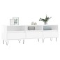 Mobile Porta TV Bianco Lucido 150x30x44,5 cm Legno Multistrato Mobile Porta TV Bianco Lucido 150x30x44,5 cm Legno Multistrato