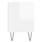 Mobile Porta TV Bianco Lucido 150x30x44,5 cm Legno Multistrato Mobile Porta TV Bianco Lucido 150x30x44,5 cm Legno Multistrato