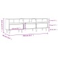 Mobile Porta TV Bianco Lucido 150x30x44,5 cm Legno Multistrato Mobile Porta TV Bianco Lucido 150x30x44,5 cm Legno Multistrato