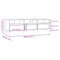 Mobile Porta TV Rovere Marrone 150x30x44,5 cm Legno Multistrato Mobile Porta TV Rovere Marrone 150x30x44,5 cm Legno Multistrato