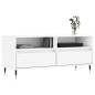 Mobile Porta TV Bianco 100x34,5x44,5 cm in Legno Multistrato Mobile Porta TV Bianco 100x34,5x44,5 cm in Legno Multistrato