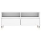 Mobile Porta TV Bianco 100x34,5x44,5 cm in Legno Multistrato Mobile Porta TV Bianco 100x34,5x44,5 cm in Legno Multistrato