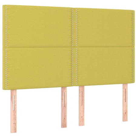 Testiere 4 pz Verdi 72x5x78/88 cm in Tessuto