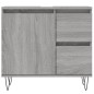Armadietto Bagno Grigio Sonoma 65x33x60 cm in Legno Multistrato Armadietto Bagno Grigio Sonoma 65x33x60 cm in Legno Multistrato
