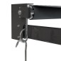 Tenda da Sole Retrattile Antracite 3x2,5 m Tessuto e Alluminio