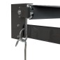 Tenda da Sole Retrattile Antracite 5x3 m in Tessuto e Alluminio Tenda da Sole Retrattile Antracite 5x3 m in Tessuto e Alluminio