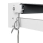 Tenda da Sole Retrattile Antracite 3x2,5 m Tessuto e Alluminio Tenda da Sole Retrattile Antracite 3x2,5 m Tessuto e Alluminio