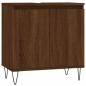 vidaXL Armadietto Bagno Rovere Marrone 58x33x60cm in Legno Multistrato vidaXL Armadietto Bagno Rovere Marrone 58x33x60cm in Legno Multistrato
