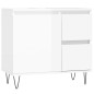 Armadietto Bagno Bianco Lucido 65x33x60cm in Legno Multistrato Armadietto Bagno Bianco Lucido 65x33x60cm in Legno Multistrato