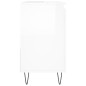 Armadietto Bagno Bianco Lucido 65x33x60cm in Legno Multistrato Armadietto Bagno Bianco Lucido 65x33x60cm in Legno Multistrato