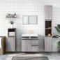 Armadietto Bagno Grigio Sonoma 65x33x60 cm in Legno Multistrato Armadietto Bagno Grigio Sonoma 65x33x60 cm in Legno Multistrato